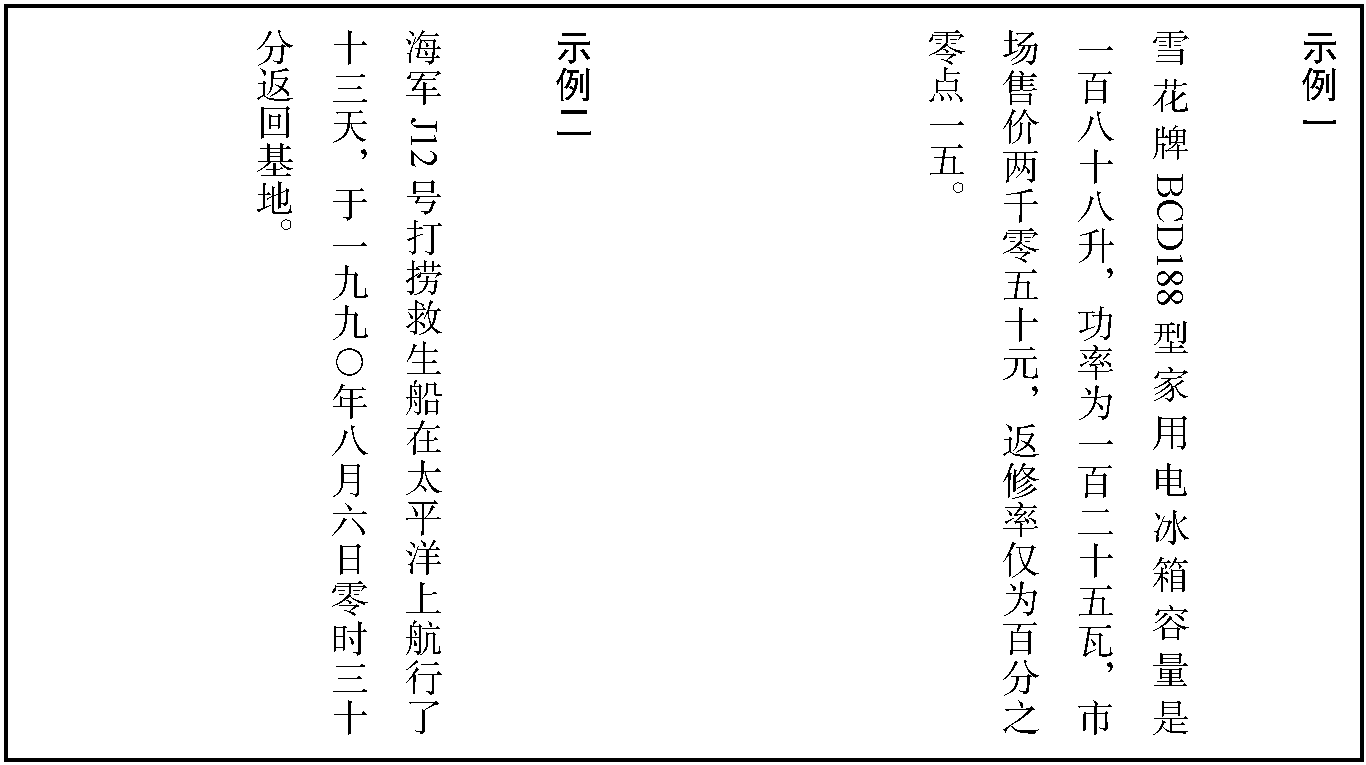 出版物上数字用法